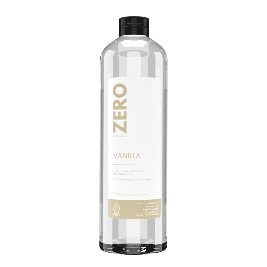 ZERO Syrup bottle